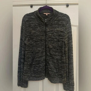 Women’s Juicy‎ Couture Gray Zip Up Jacket. Size Medium.